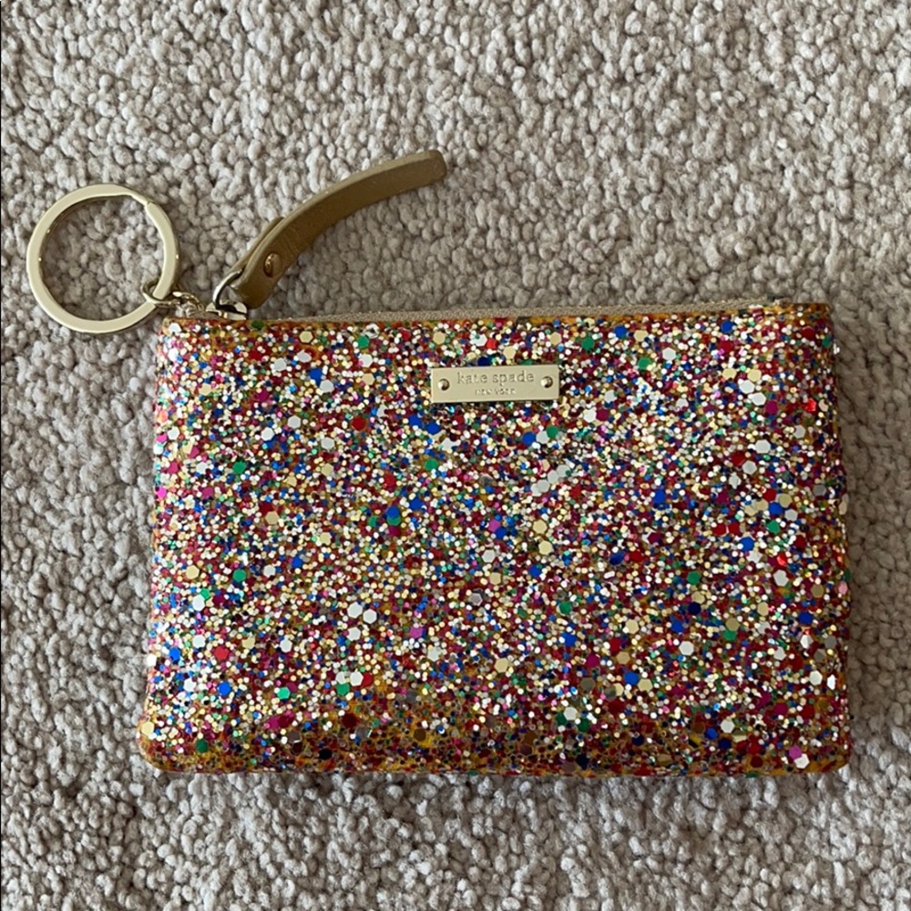 Kate Spade Glitter Pouch